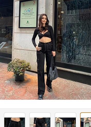 Diğer Dikiş detaylı pantolon