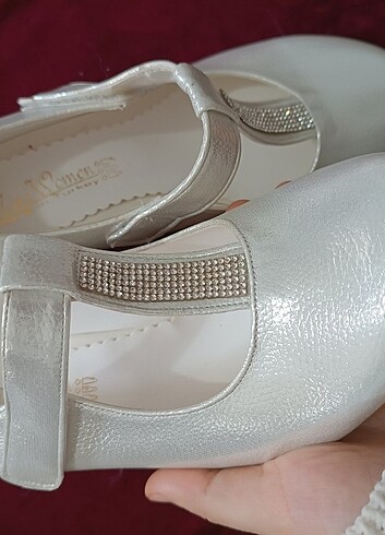 Kız çocuk topuklu ayakkabı özel günler için  - Görsel 3