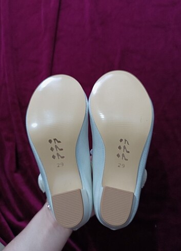 Kız çocuk topuklu ayakkabı özel günler için  - Görsel 3