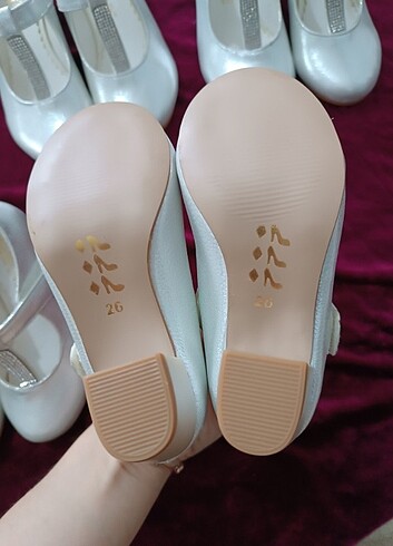 Kız çocuk topuklu ayakkabı özel günler için  - Görsel 3