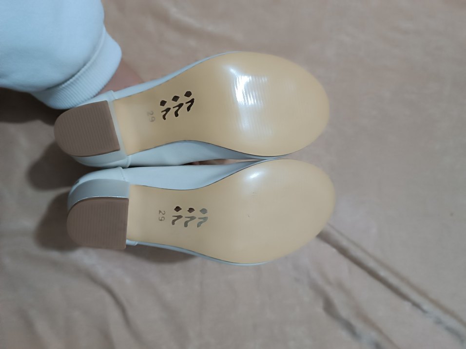 Kız Çocuk Beyaz taşlı topuklu ayakkabı - Görsel 3