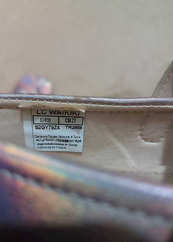 Kız Çocuk Pembe Parlak kurdele detaylı topuklu Ayakkabı - Görsel 6