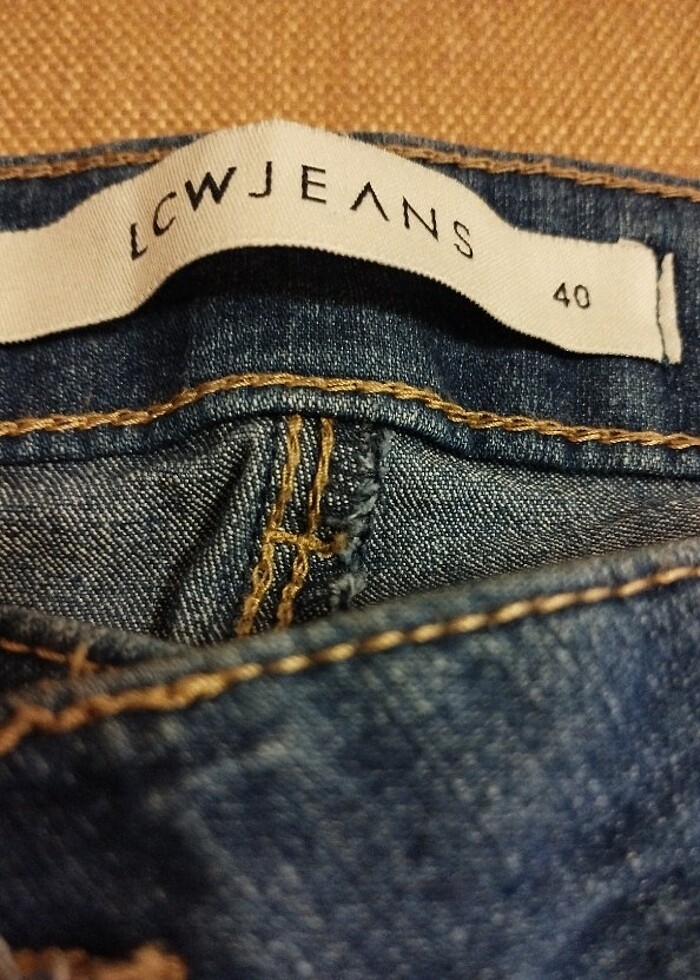 Lcw 40 beden kot şort  - Görsel 2