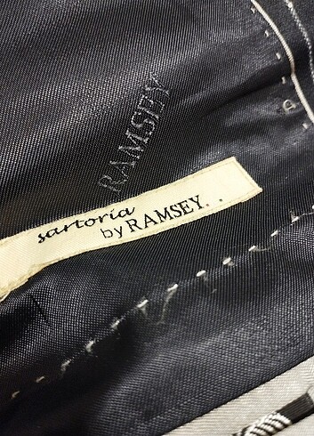 Ramsey 56 /drop 6 lacivert çizgili takım elbise - Görsel 5