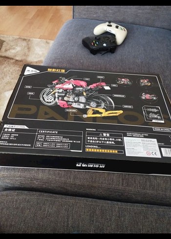 981 parça Panlos blok seti Nessiw Panlos Hayalet Kırmızı Lotus - Görsel 4