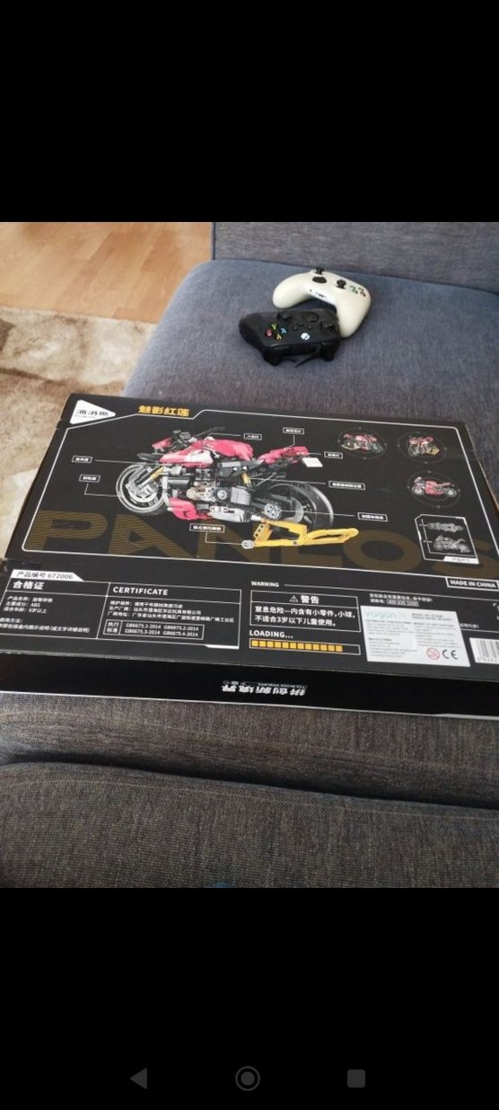 981 parça Panlos blok seti Nessiw Panlos Hayalet Kırmızı Lotus - Görsel 4