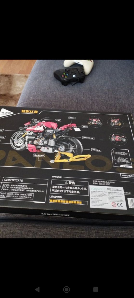 981 parça Panlos blok seti Nessiw Panlos Hayalet Kırmızı Lotus - Görsel 2