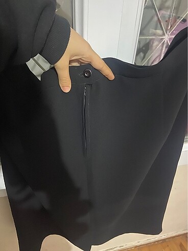 siyah büyük beden etek - Görsel 2