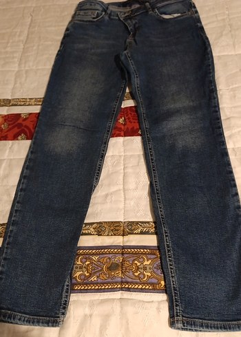 LC Waikiki Mavi Kadın Denim Midi Boy Kot Pantolon