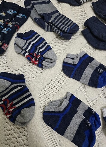 23-26 numara 17 adet çorap - Görsel 3