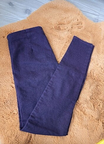 s Beden bordo Renk H&M ince kot dar pantalon