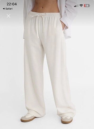 Stradivarius Stradivarius Keten Pantolon
