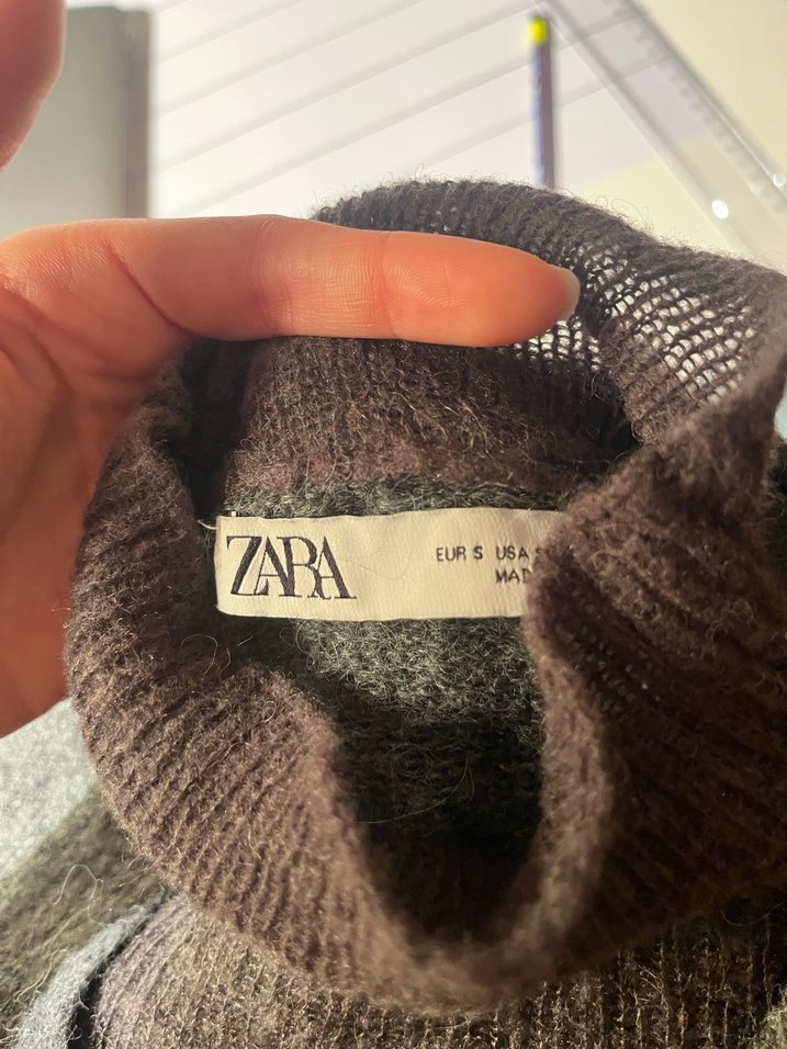 Gri Örgü Kadın Hırka ve kazak beraber - Görsel 3