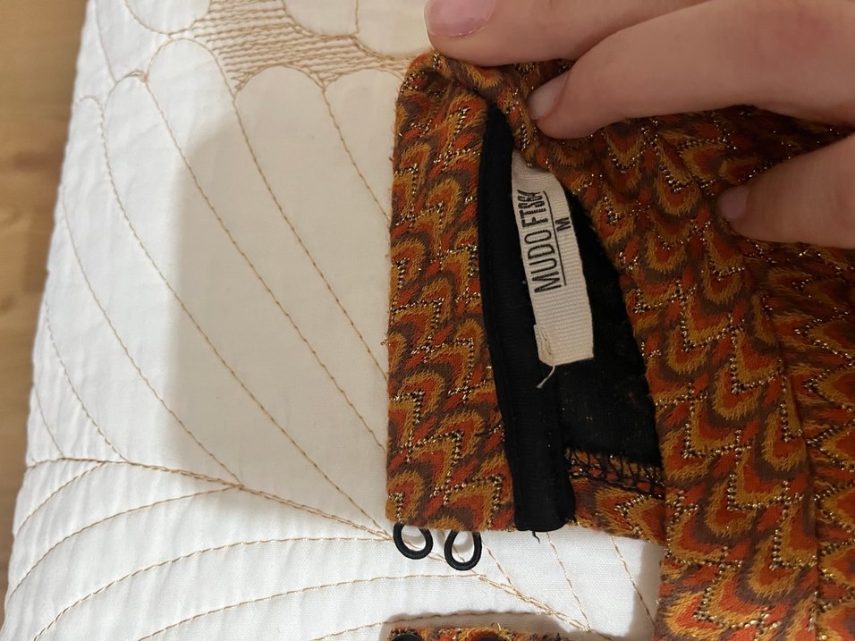 Yılan Desenli Kahverengi Kazak - Görsel 3