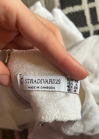 Bohem krem keten Şort etek - Görsel 2