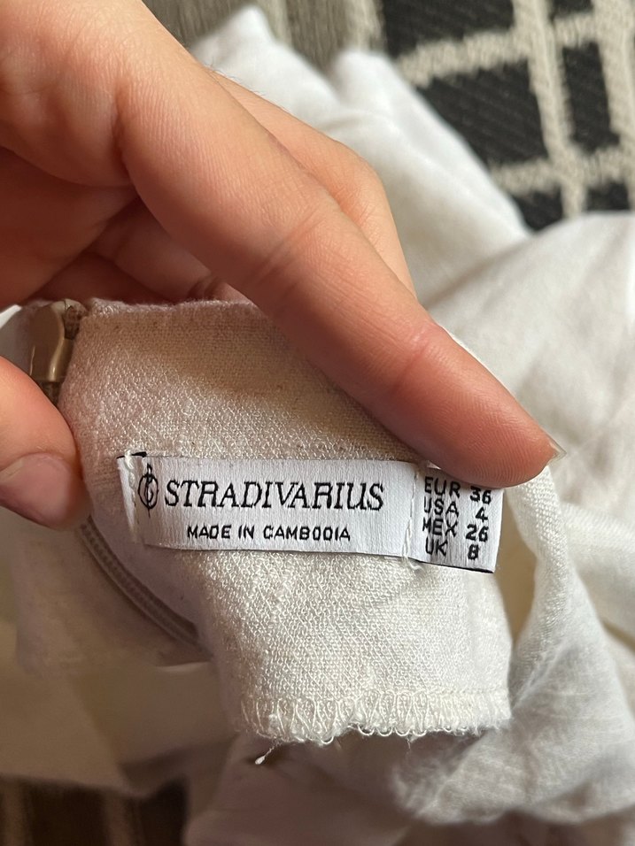 Bohem krem keten Şort etek - Görsel 2