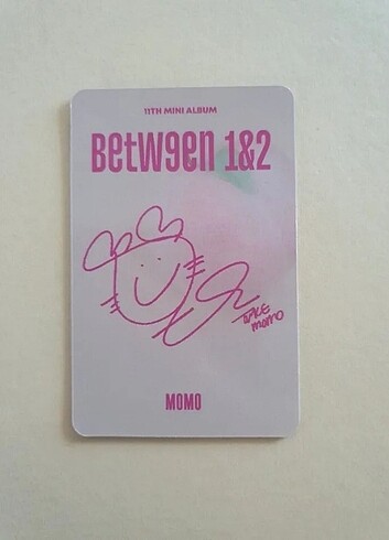 Peach Momo Orjinal Photocard