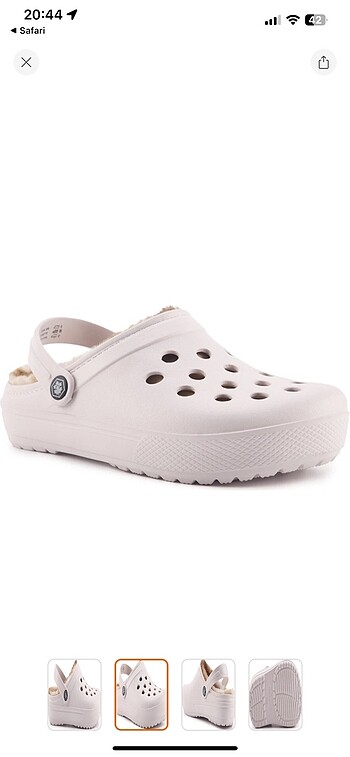 Lumberjack Lumberjack Tüylü Crocs Terlik