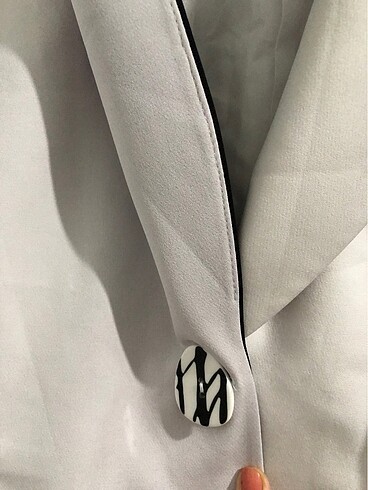 50 Beden beyaz Renk Blazer ceket