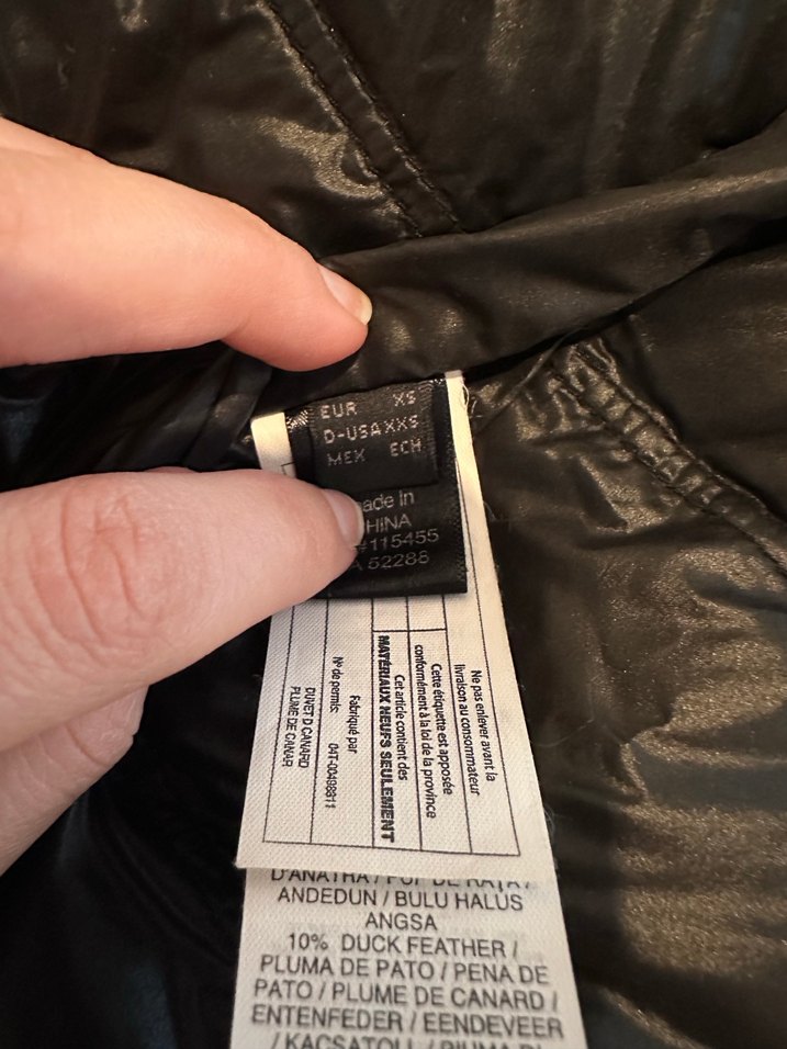 Sarı İç Detaylı Siyah  Kadın Mont - Görsel 4