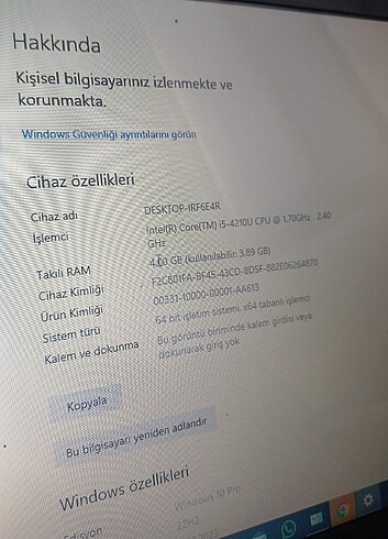 Beden Lenovo laptop bilgisayar