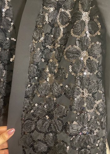 TESETTÜRE UYGUN İÇLİ DIŞLI ABAYA - Görsel 2