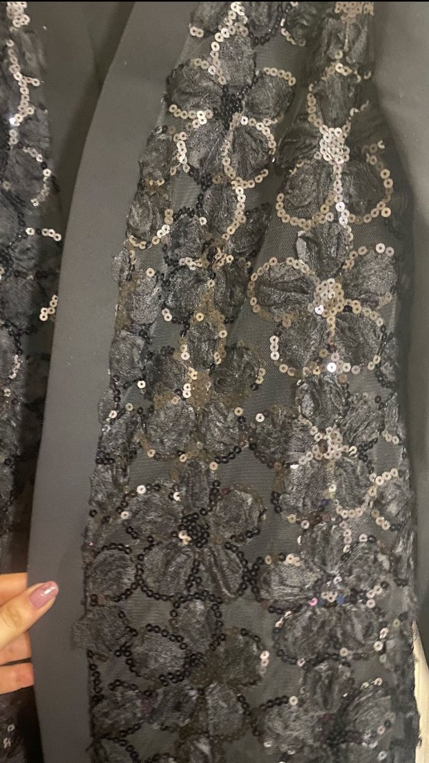 TESETTÜRE UYGUN İÇLİ DIŞLI ABAYA - Görsel 2