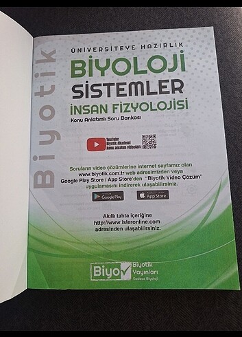 BİYOTİK SİSTEMLER FASİKÜLÜ 