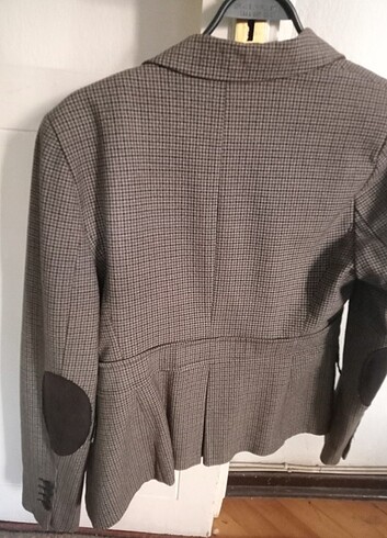 Zara Zara Basic Kahverengi blazer ceket 