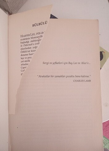 Beden Harper Lee Bülbülü Öldürmek (Sel Yayınları)