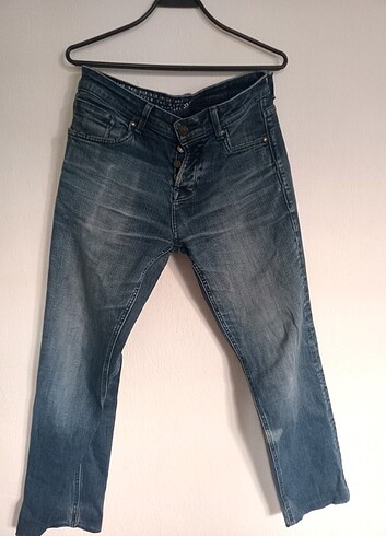 Colins slim fit eskitmeli mavi Jean kadın 31 beden
