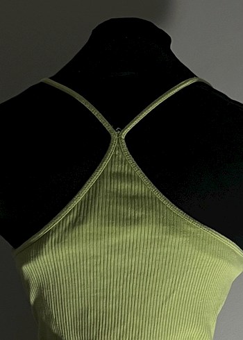 Diğer vintage yeşil atlet/body üst
