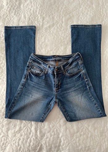 colins düşük bel&ispanyol paça pantolon