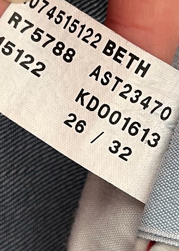 Mavi mavi düşük bel&bootcut pantolon