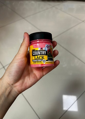 Country Lack akrilik boya - Görsel 17