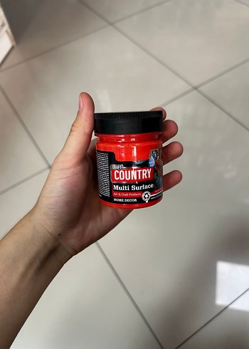 Country Lack akrilik boya - Görsel 16