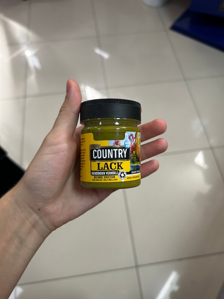 Country Lack akrilik boya - Görsel 3