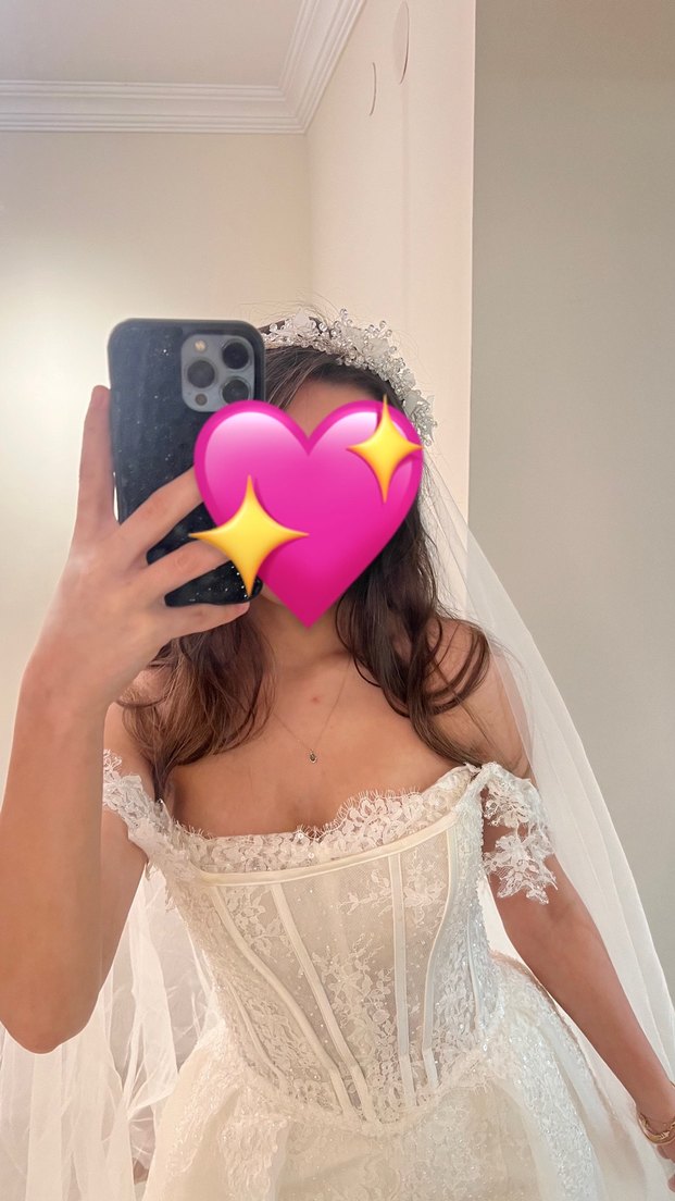 Modern Klasik Straplez Balık Gelinlik - Görsel 4