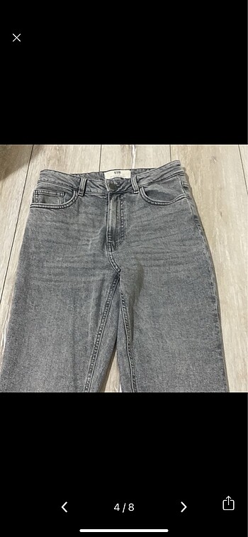40 Beden gri Renk Syradivaryus jean