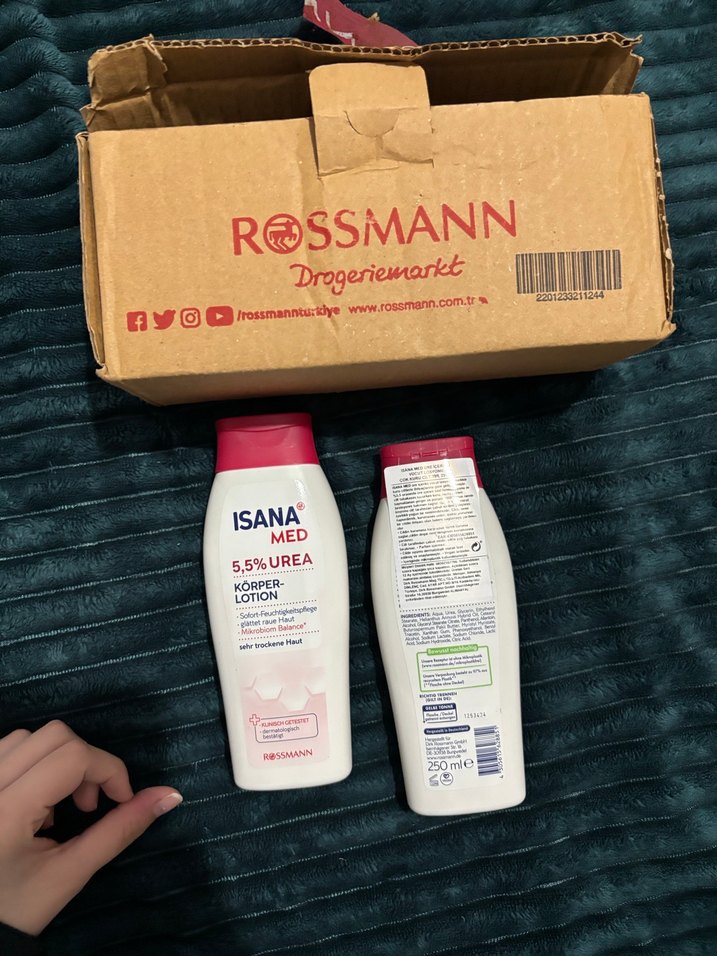 Isana Med 5.5% Üre Vücut Losyonu - Görsel 3
