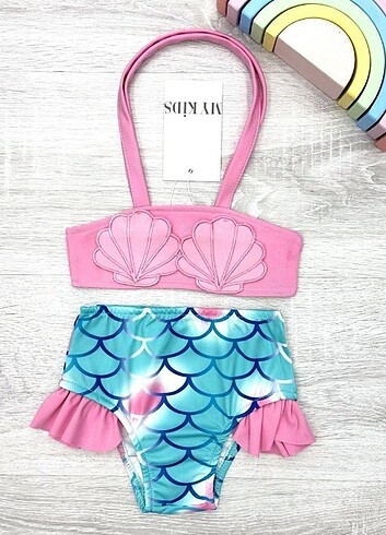 Deniz kızı bikini takım 5-6 yaş