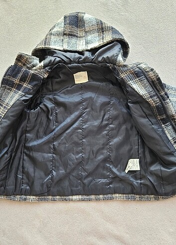 Bebek kaşe mont - Görsel 5