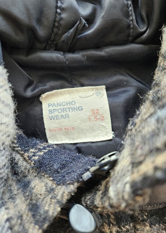 Bebek kaşe mont - Görsel 2