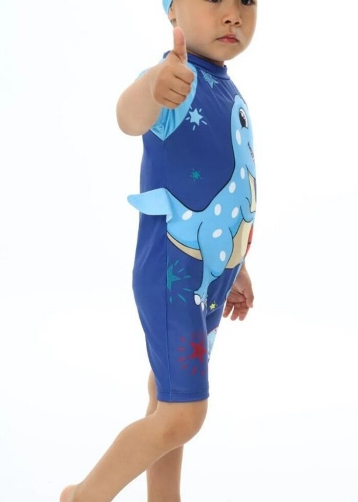 Dinozorlu tulum mayo 5-6 yaş - Görsel 2