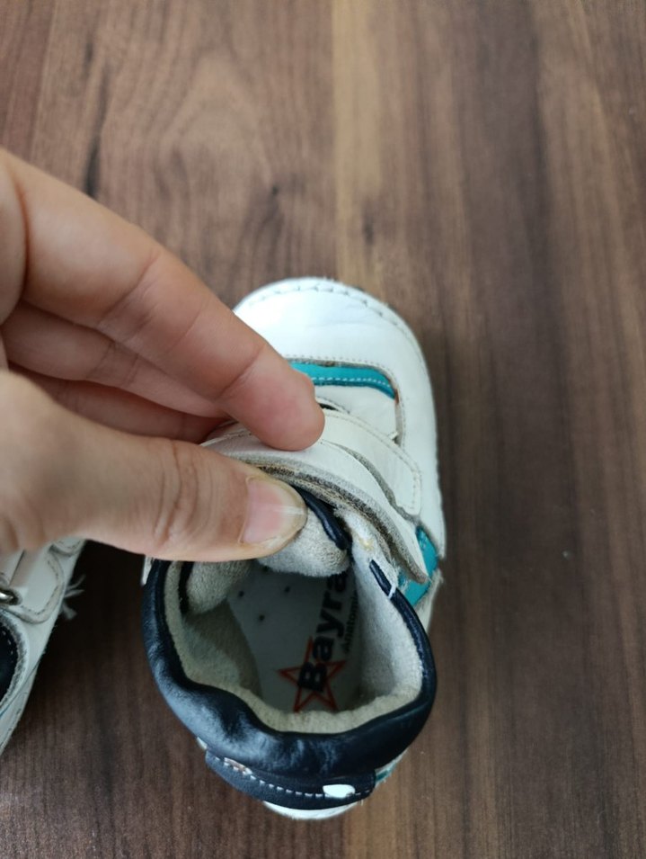 Beyaz Erkek Bebek İlk Adım Ayakkabısı - Görsel 4