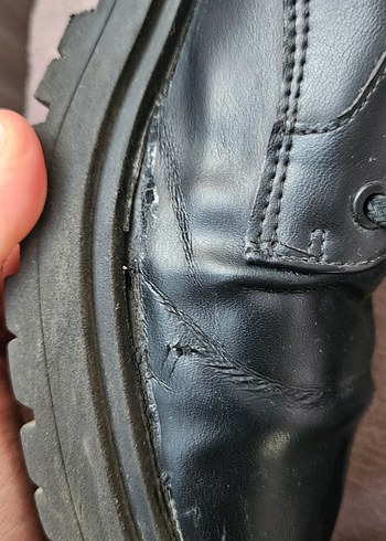 Pull and bear Bağcıklı Erkek Bot - Görsel 8