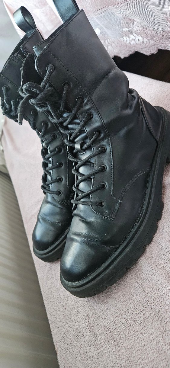 Pull and bear Bağcıklı Erkek Bot - Görsel 3