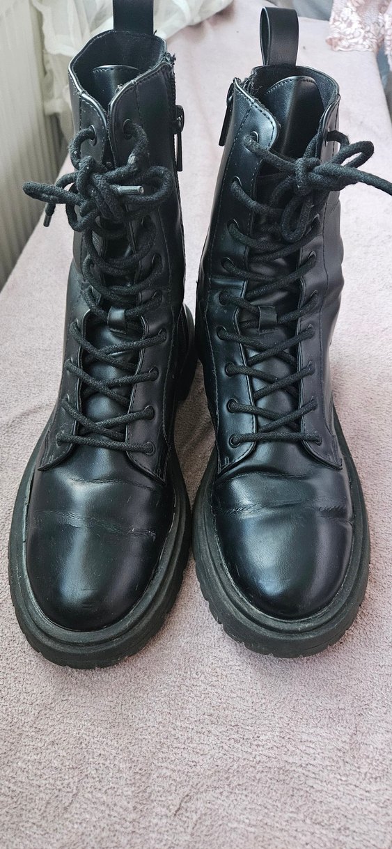 Pull and bear Bağcıklı Erkek Bot - Görsel 2