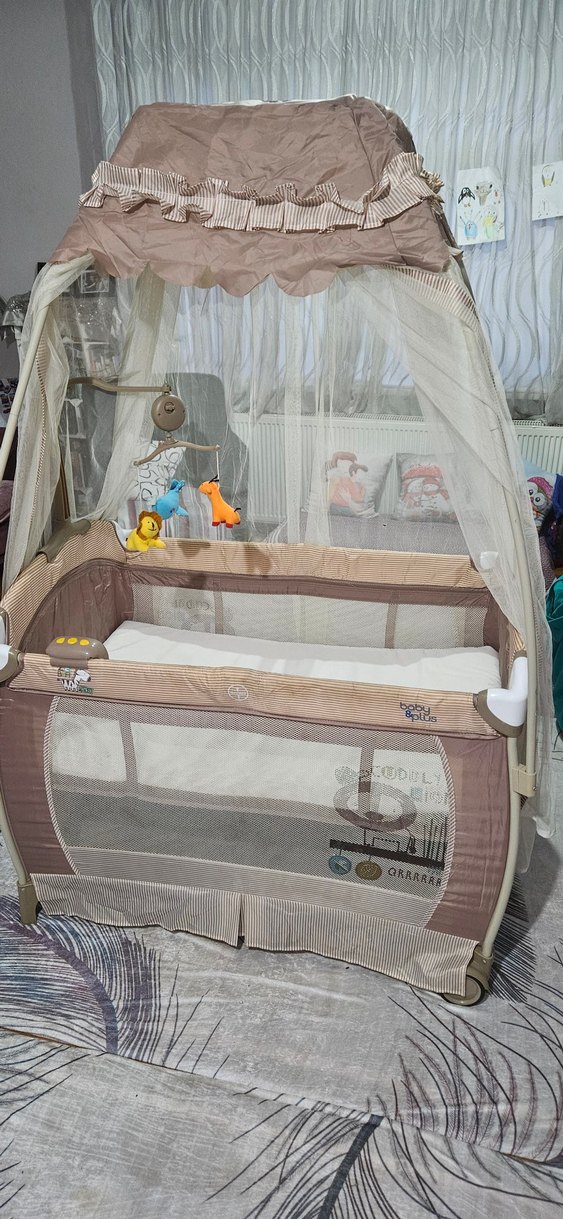 Baby&Plus Cibinlikli Park Beşik-70×110 cm - Görsel 2