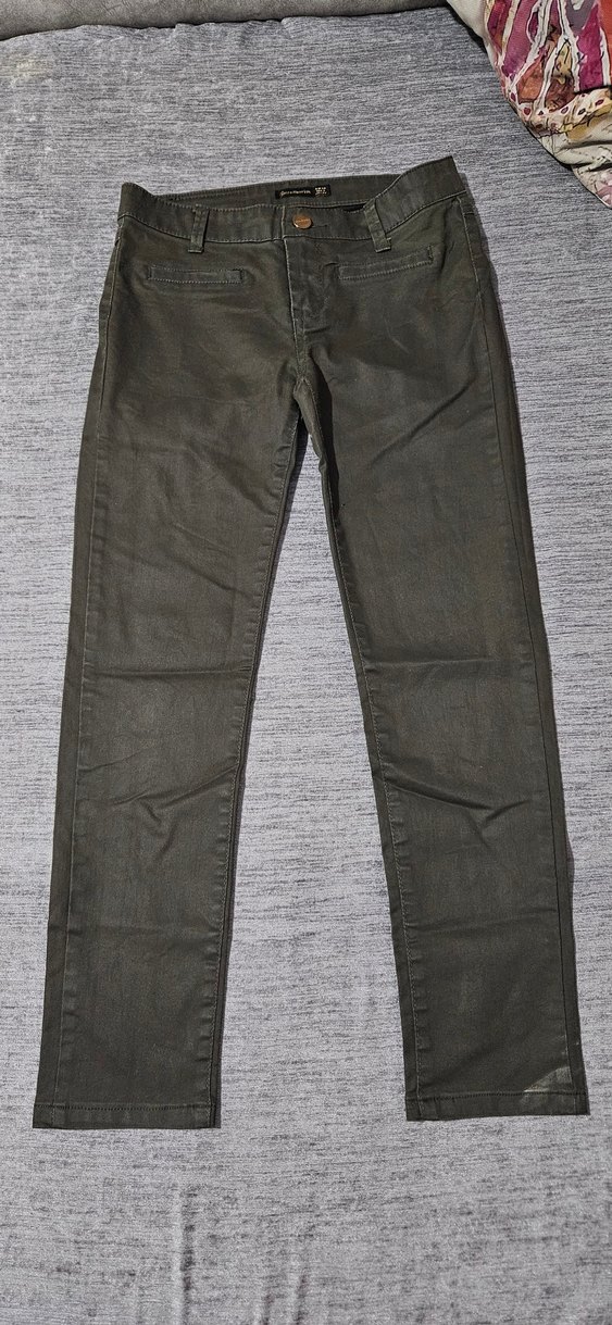 Haki Kadın Pantolon - Görsel 2